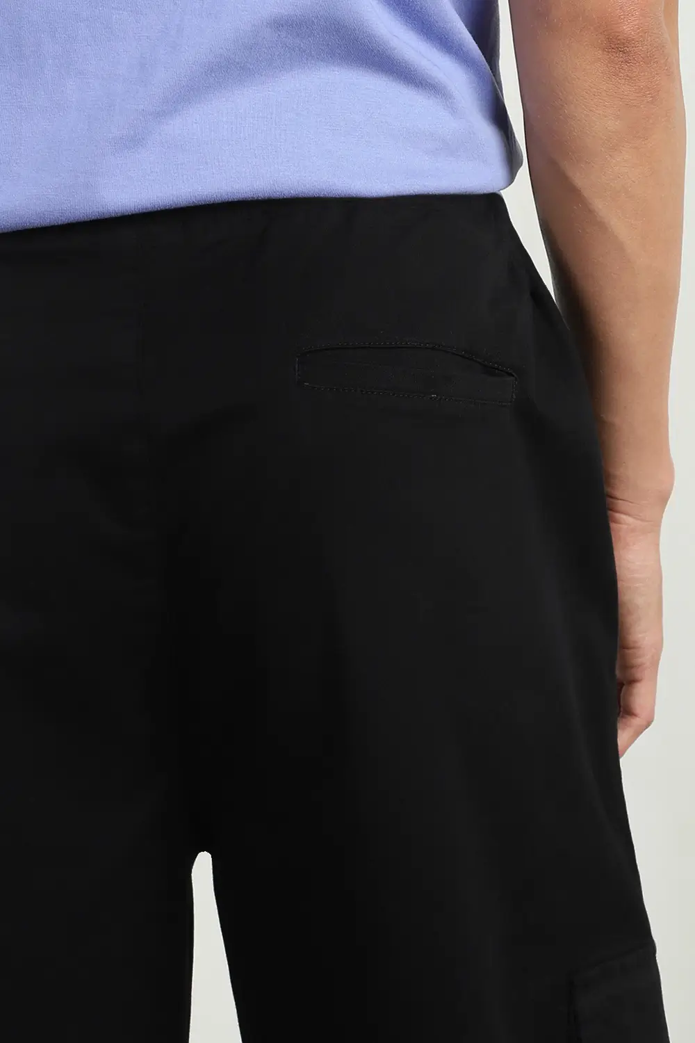 Oversized Black Cargo Pants - Image 7