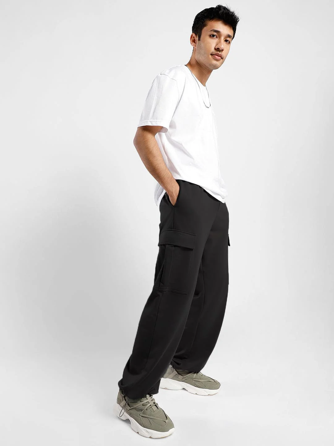 Relaxed Fit Cargo Joggers - Image 37