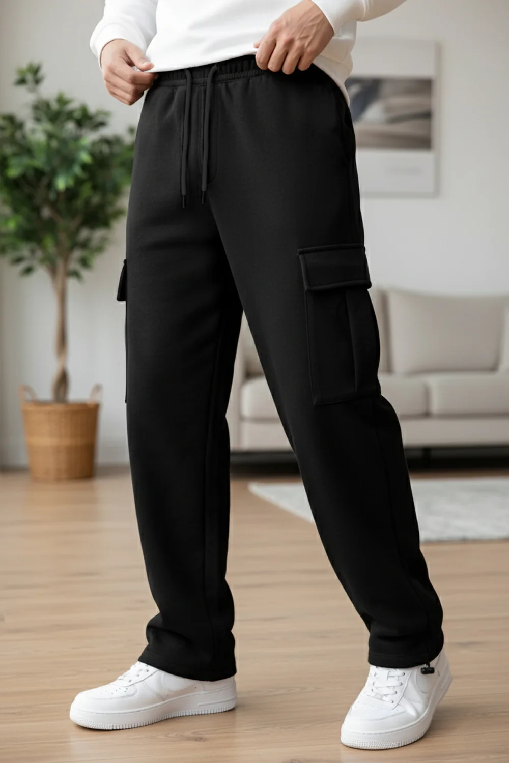 Relaxed Fit Cargo Joggers - Image 31