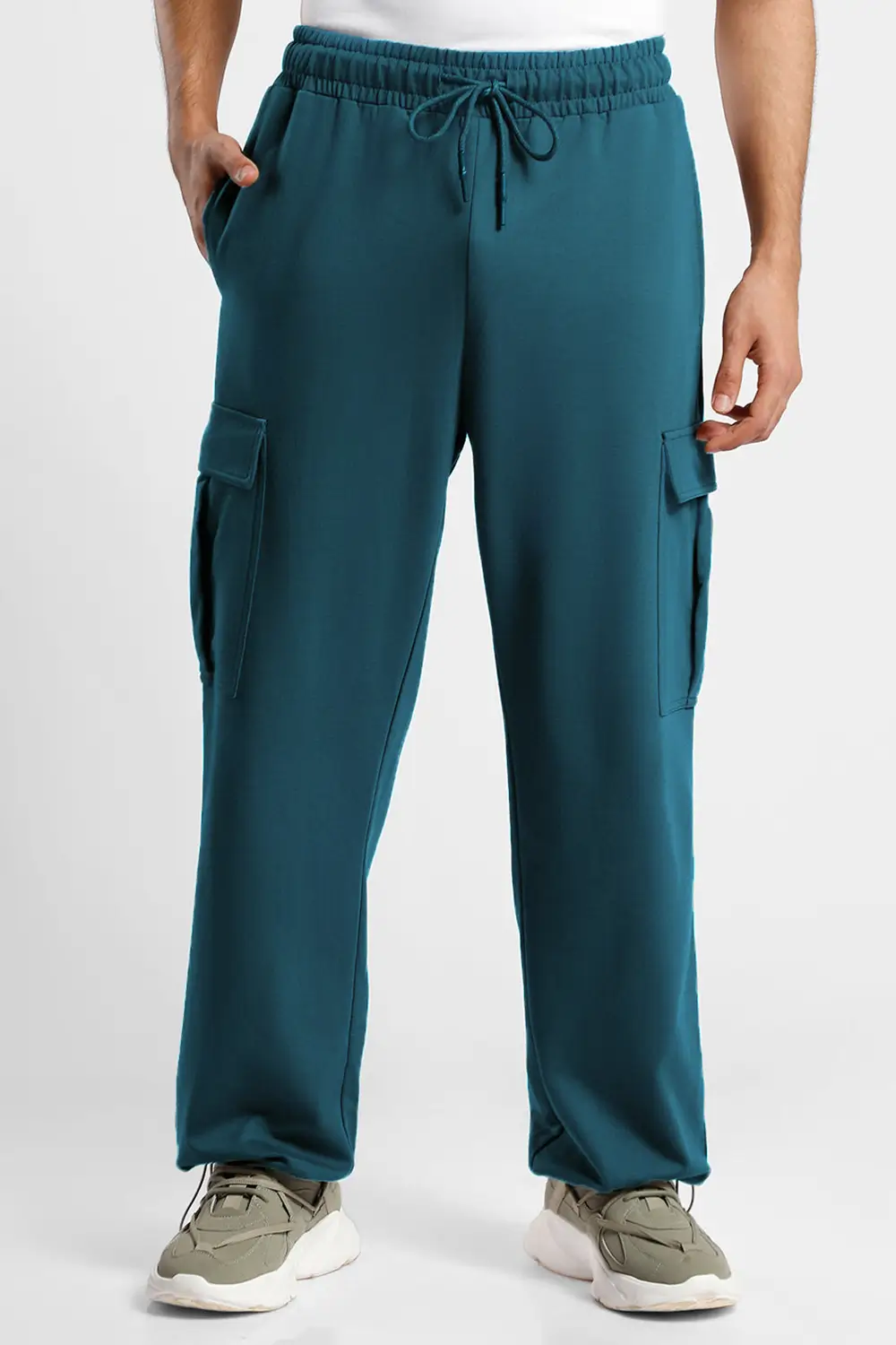 Relaxed Fit Cargo Joggers - Image 63
