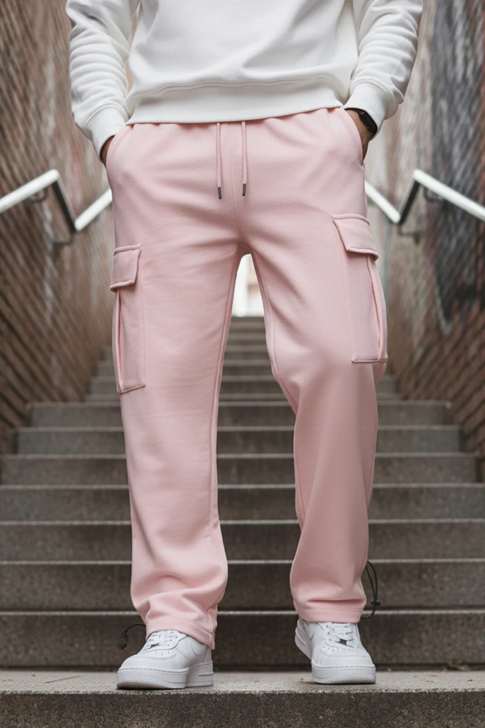 Relaxed Fit Cargo Joggers - Image 84