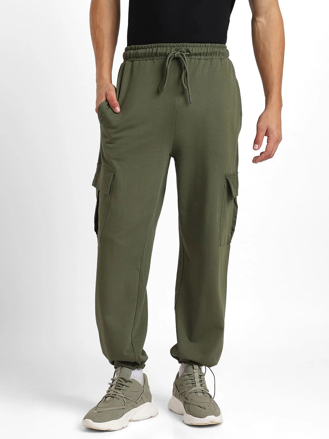 Relaxed Fit Cargo Joggers - Image 11
