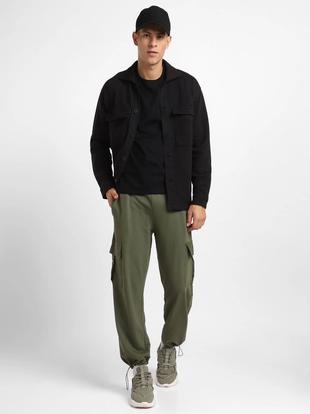 Relaxed Fit Cargo Joggers - Image 15
