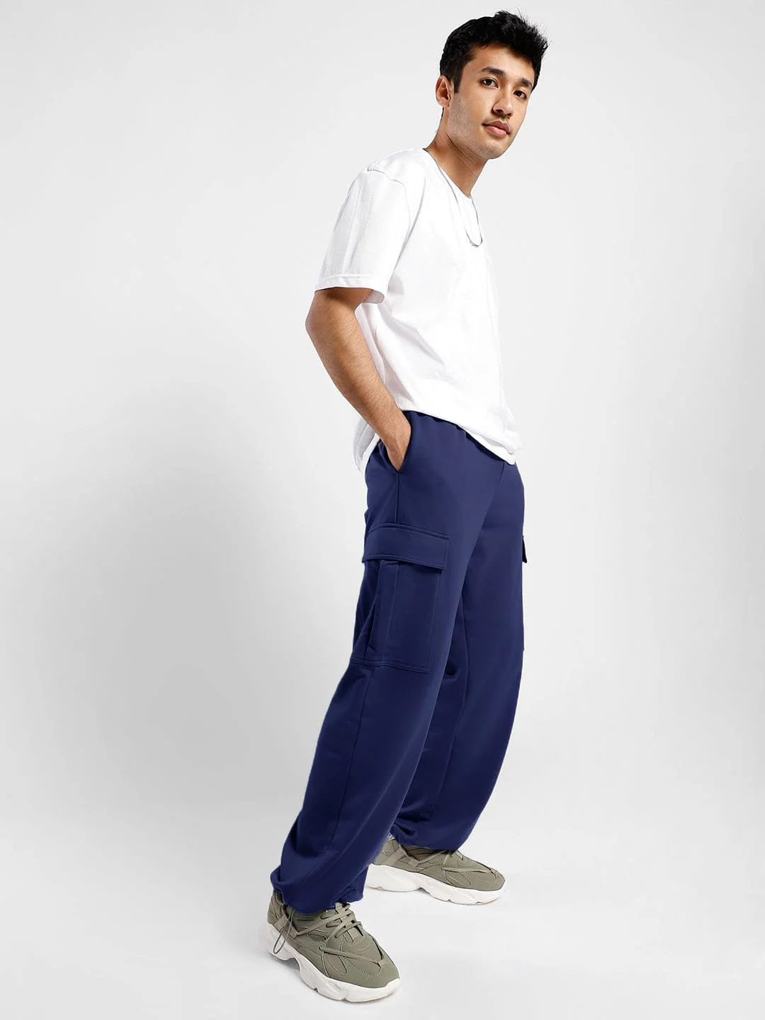 Relaxed Fit Cargo Joggers - Image 51
