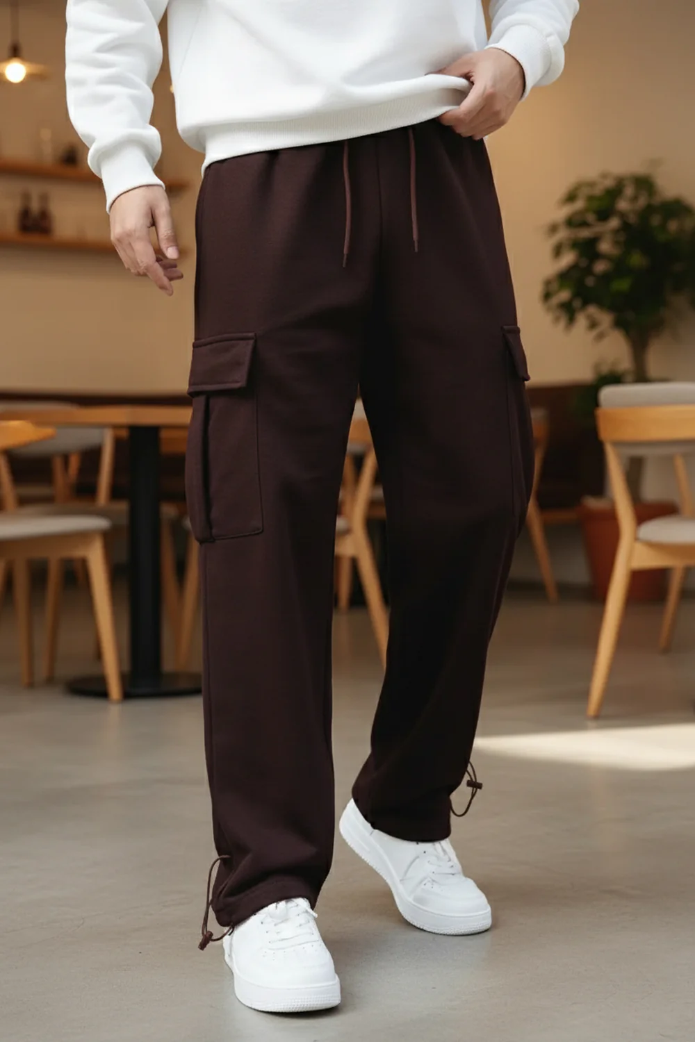 Relaxed Fit Cargo Joggers - Image 52