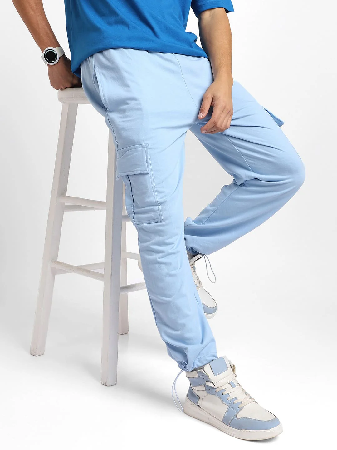 Relaxed Fit Cargo Joggers - Image 7