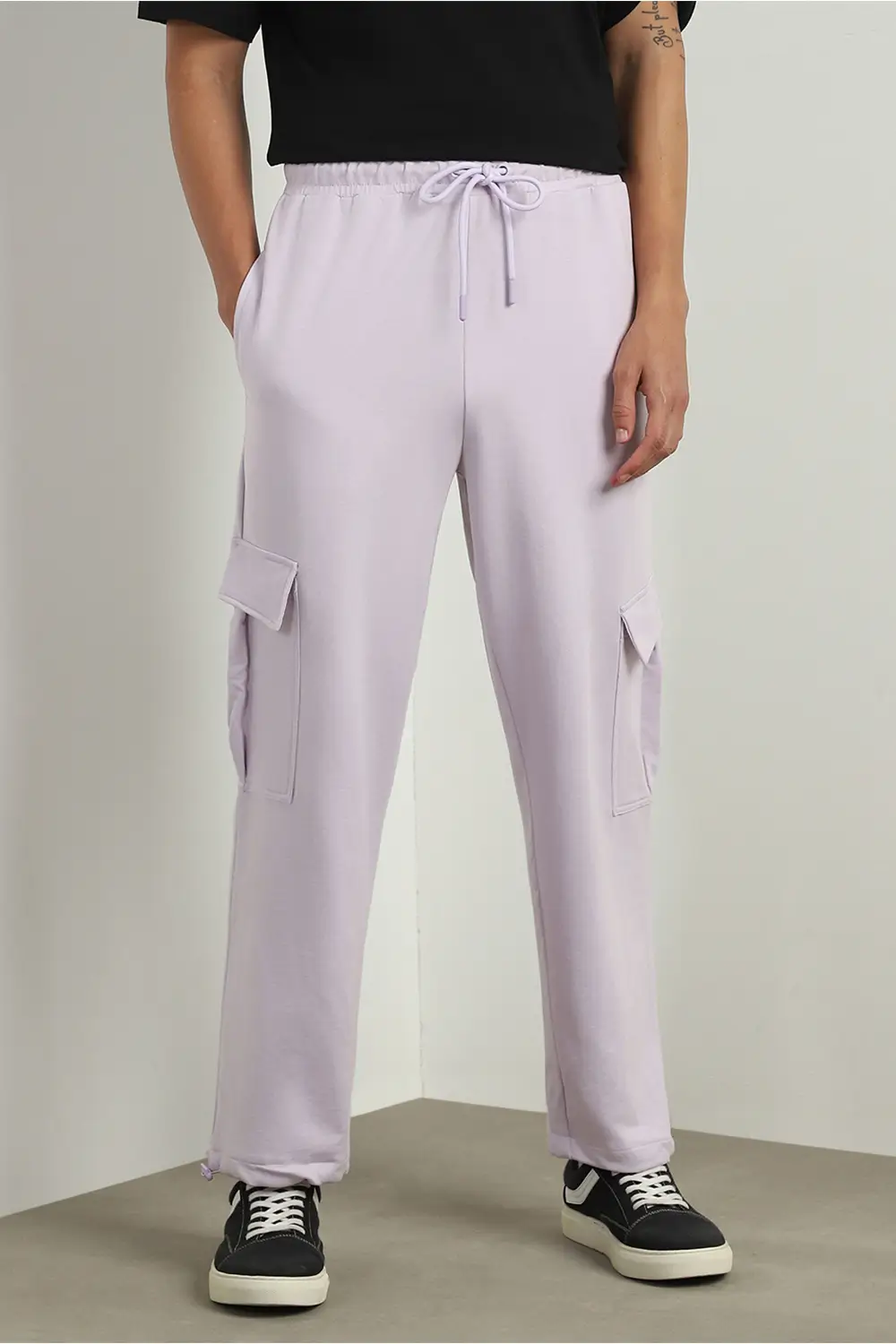 Relaxed Fit Cargo Joggers - Image 80