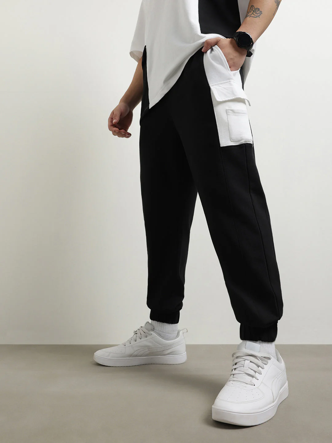 Oversized Martin Colorblocked Co-ord Set - Image 17