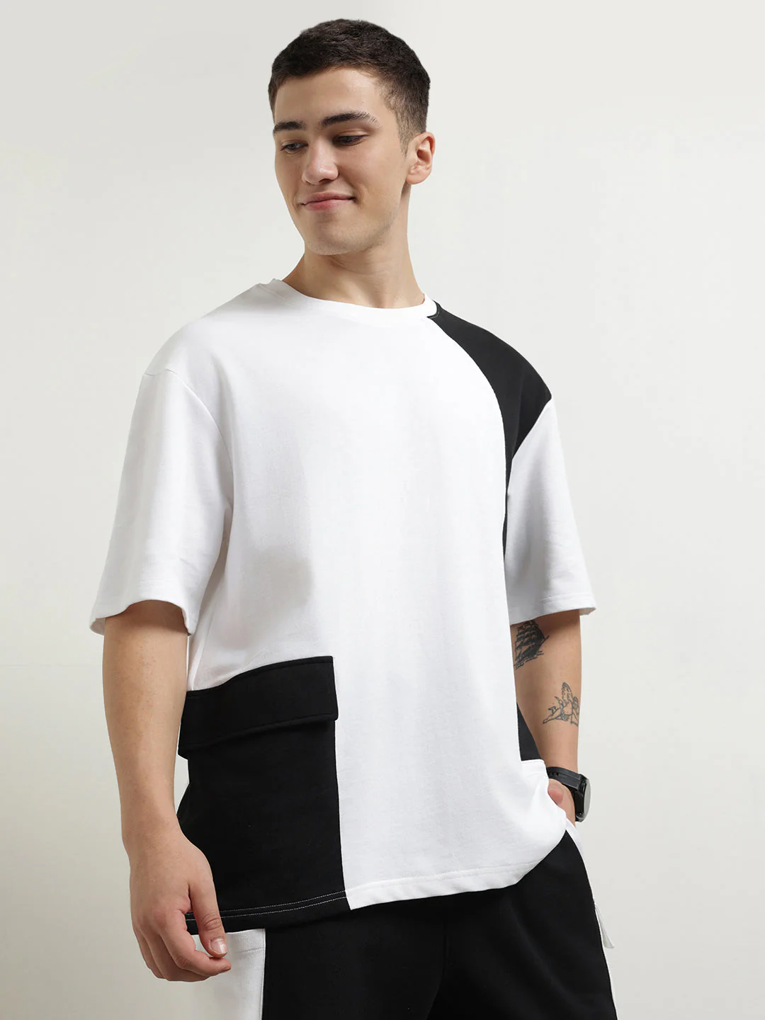 Oversized Martin Colorblocked Co-ord Set - Image 18