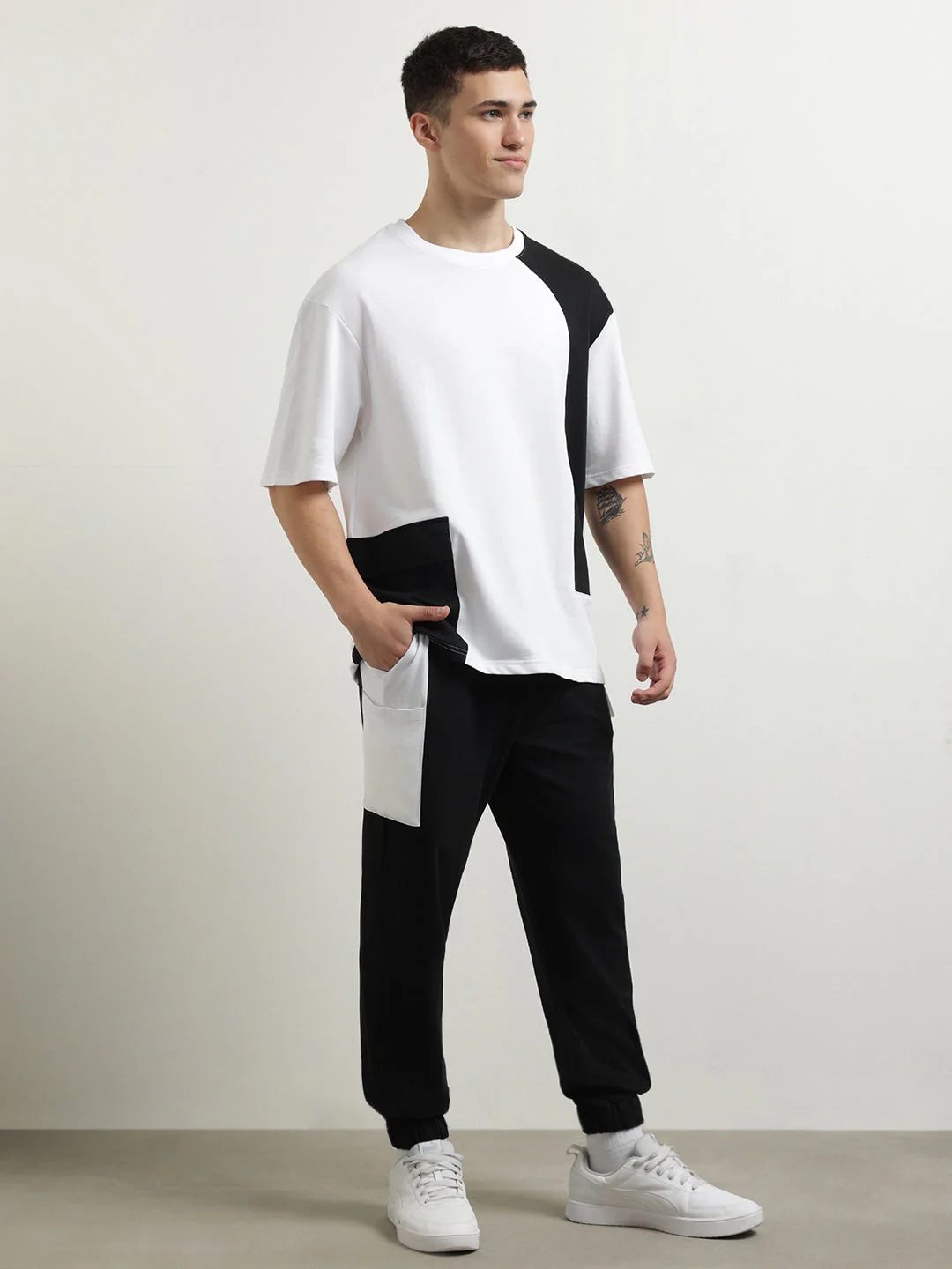 Oversized Martin Colorblocked Co-ord Set - Image 20