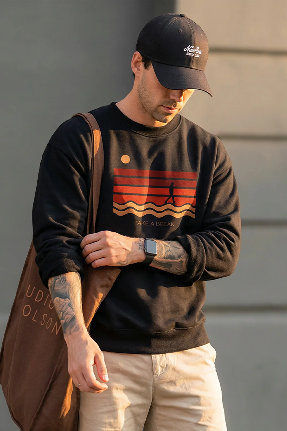 Take a Break Oversized Sweatshirt