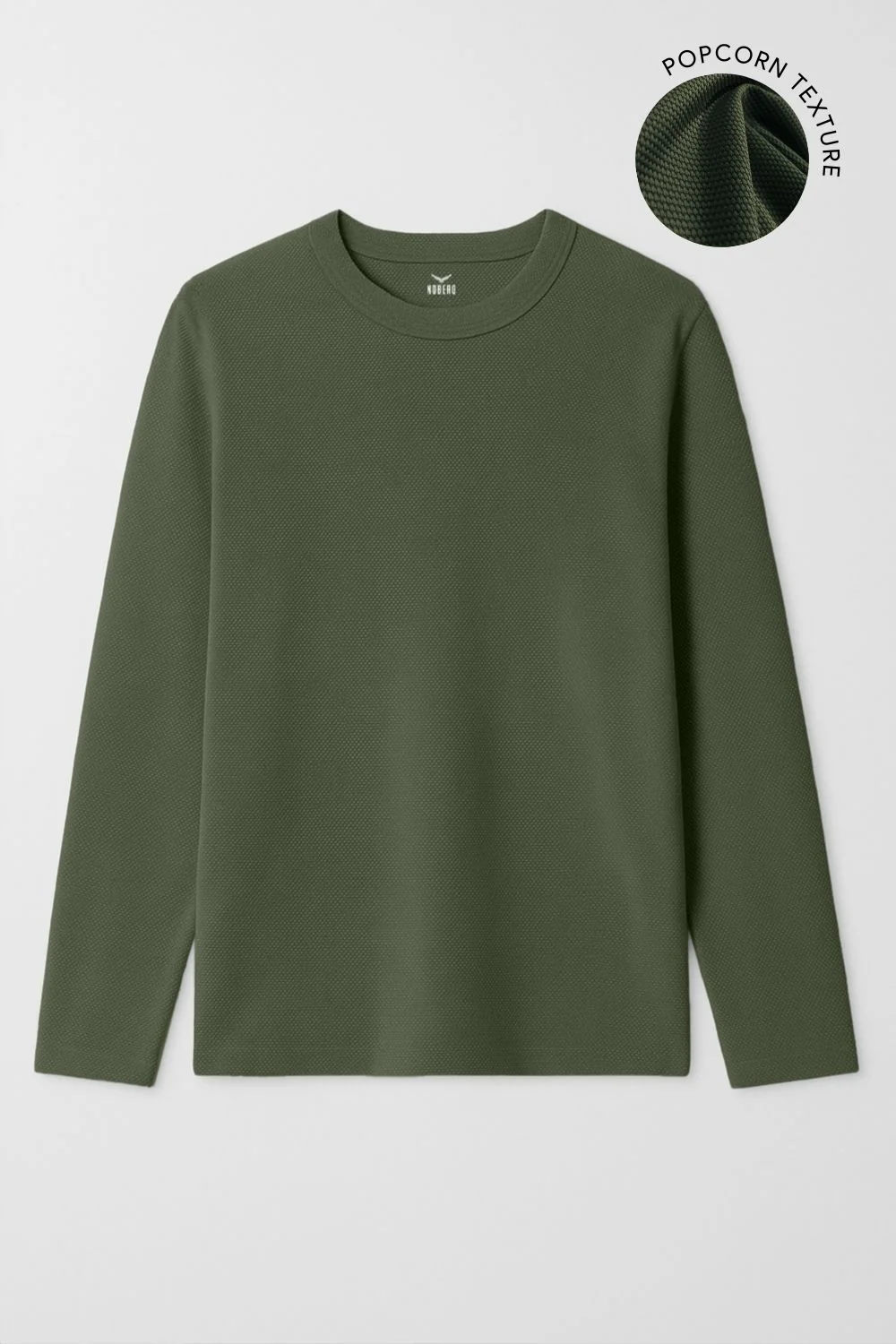 Popcorn Texture Full Sleeve T-Shirt - Image 5