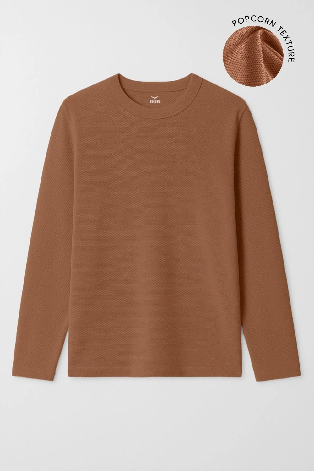 Popcorn Texture Full Sleeve T-Shirt - Image 11