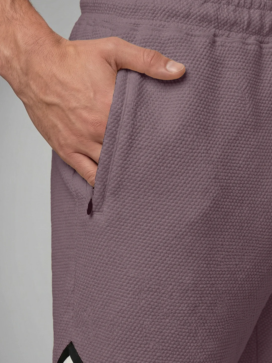 Popcorn Textured Relaxed Shorts - Image 2