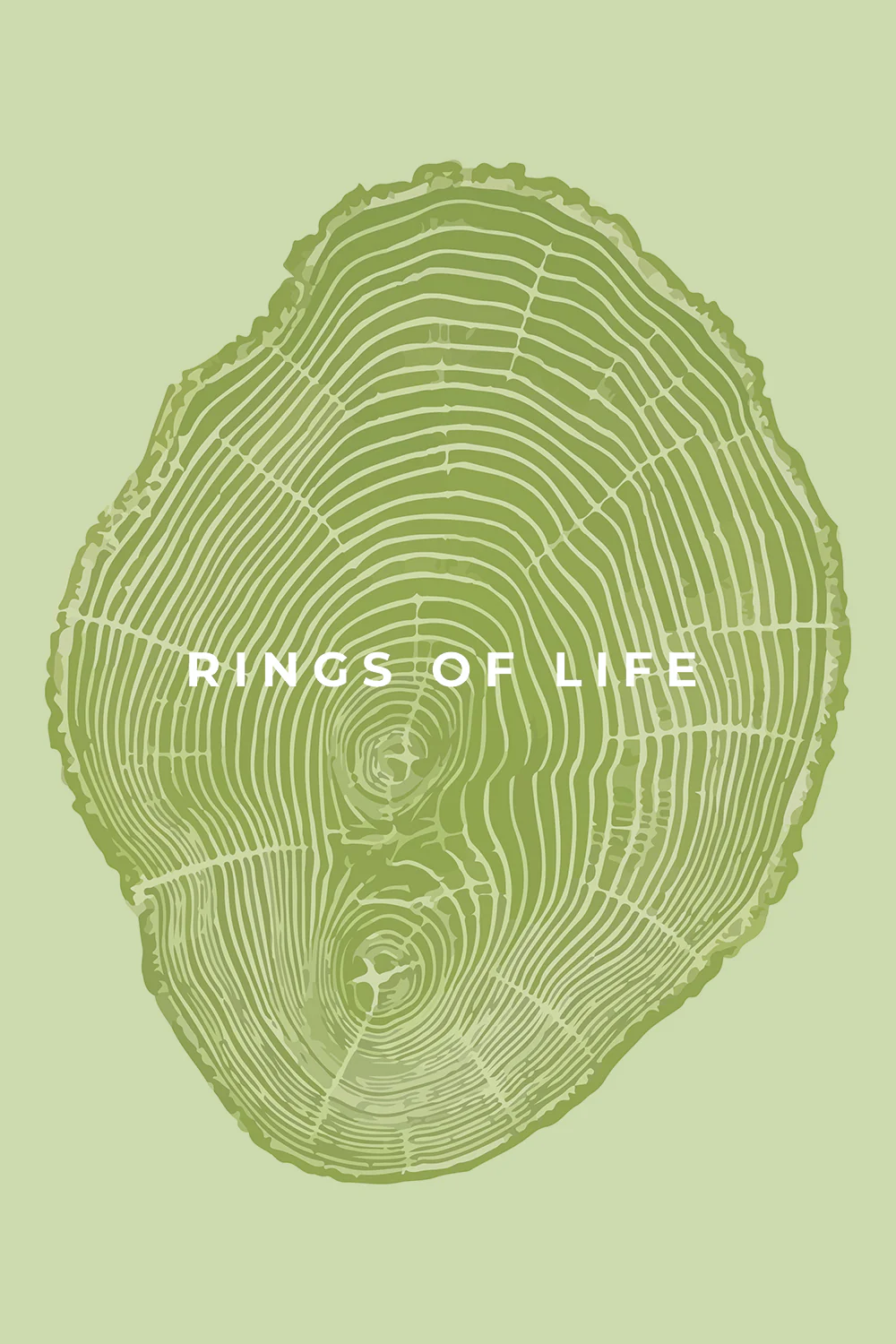 Rings of Life Oversized Hoodie - Image 3