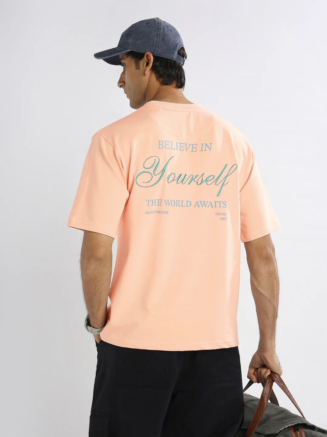 Believe In Yourself Oversized T-Shirt - Image 2