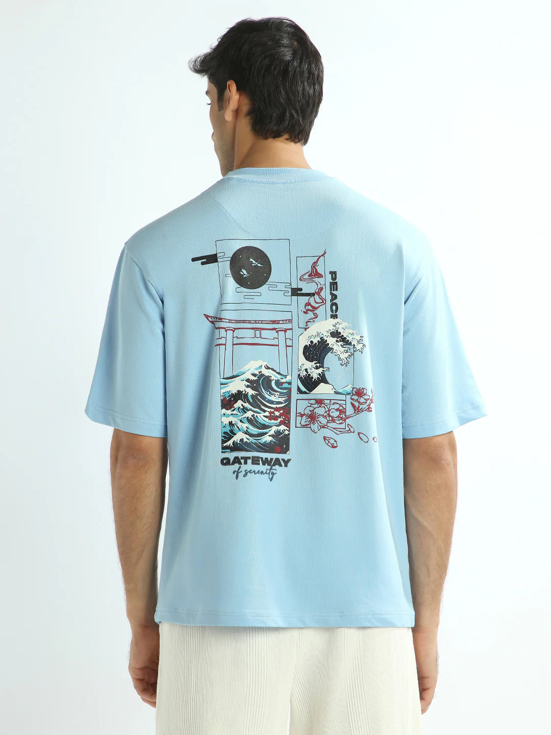 Gateaway To Peace Oversized T-Shirt - Image 3