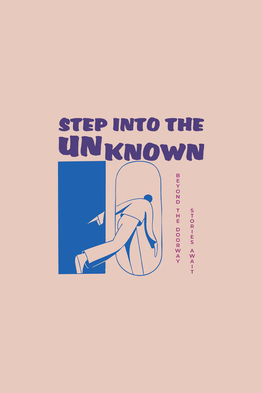 Step into the unknown Oversized T-Shirt - Image 5