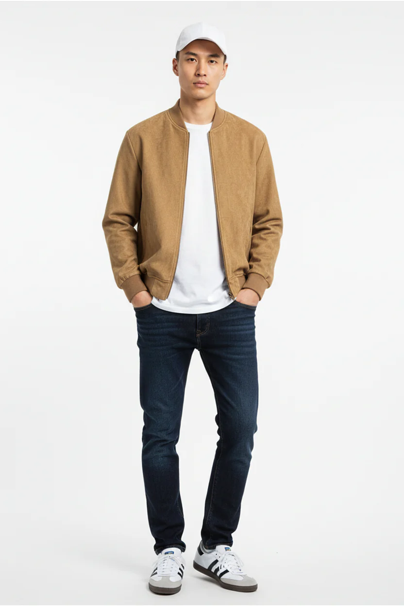 Refined Suede Bomber - Image 10