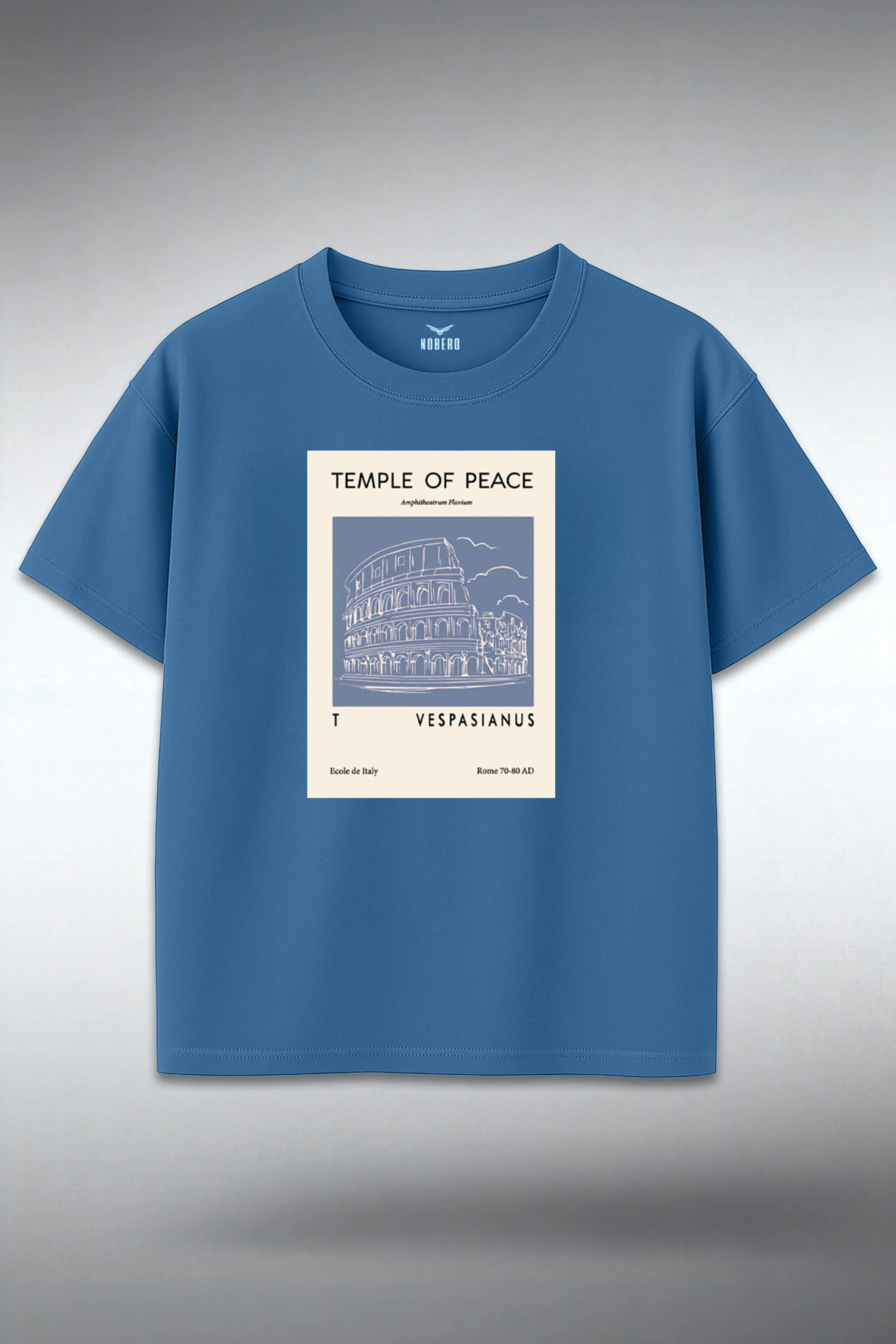 Temple of Peace Oversized T-Shirt - Image 4