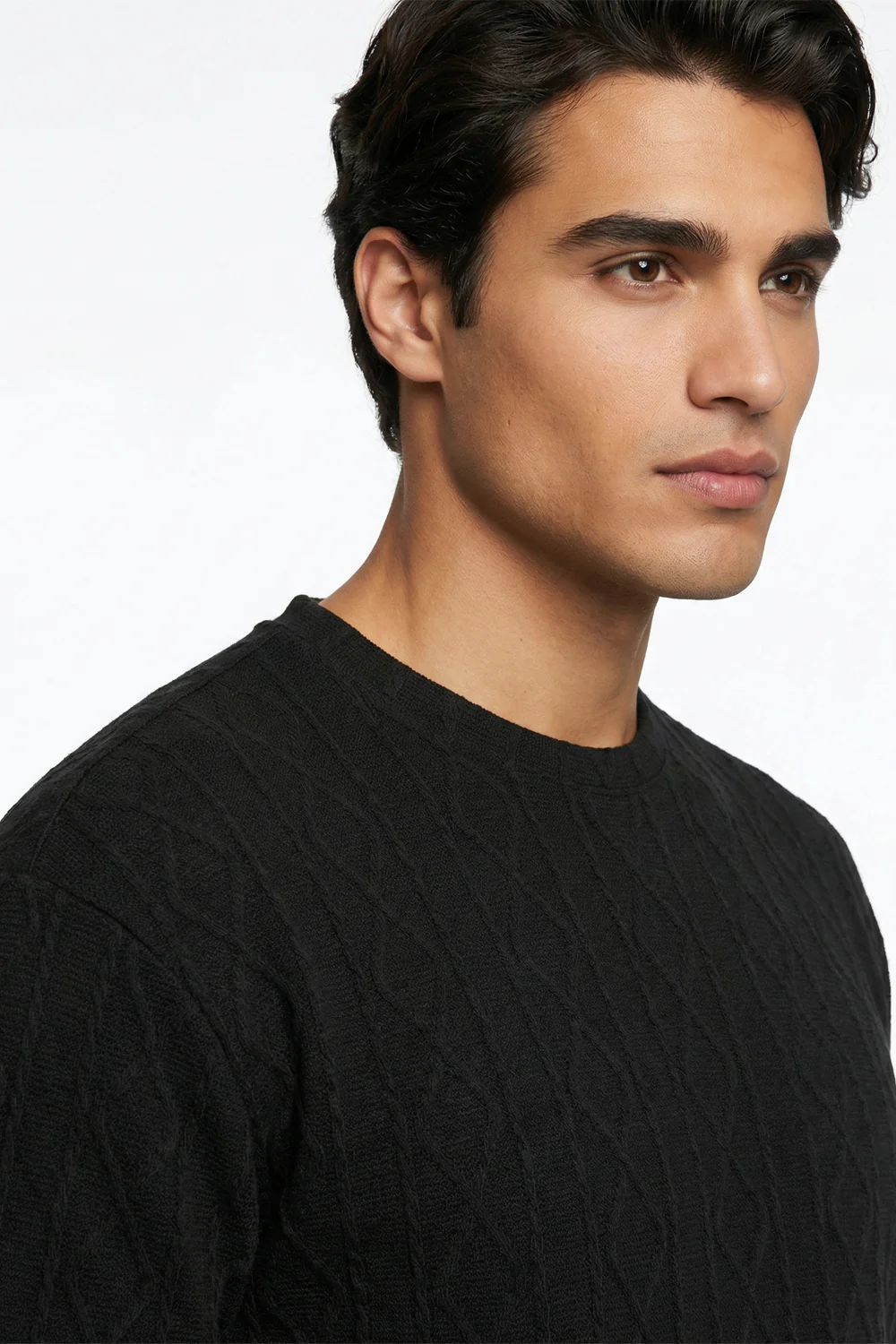 Textured Oversized T-Shirt - Image 11