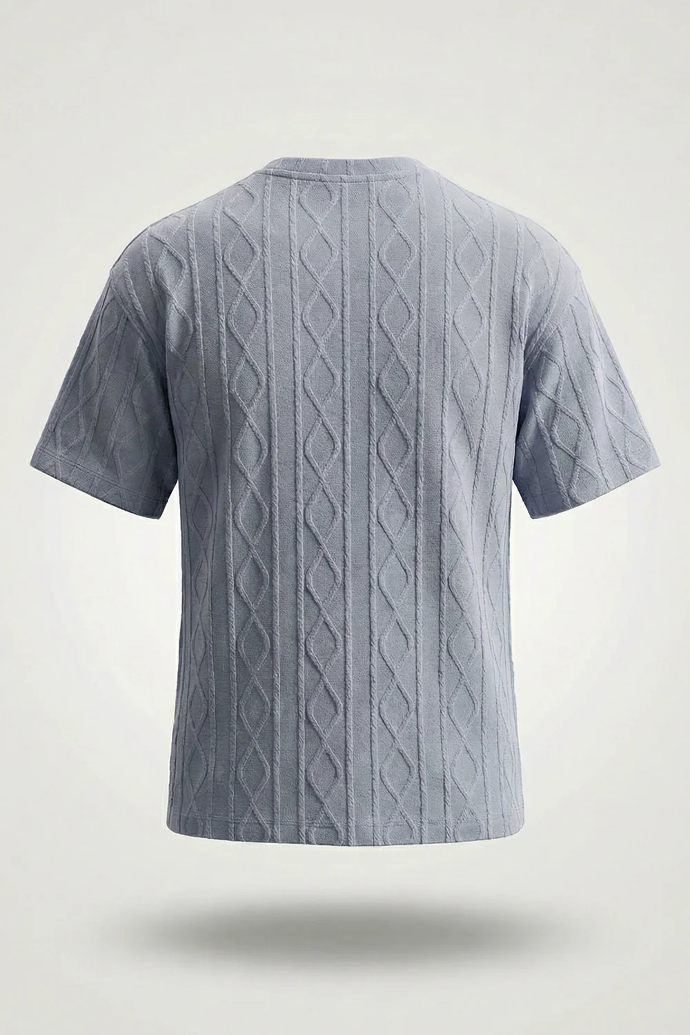 Textured Oversized T-Shirt - Image 6