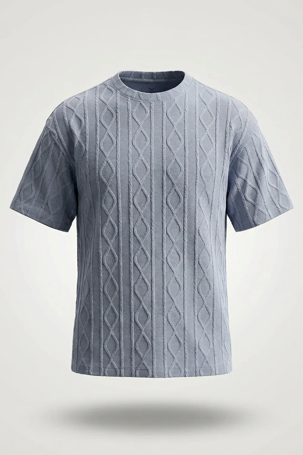 Textured Oversized T-Shirt - Image 7