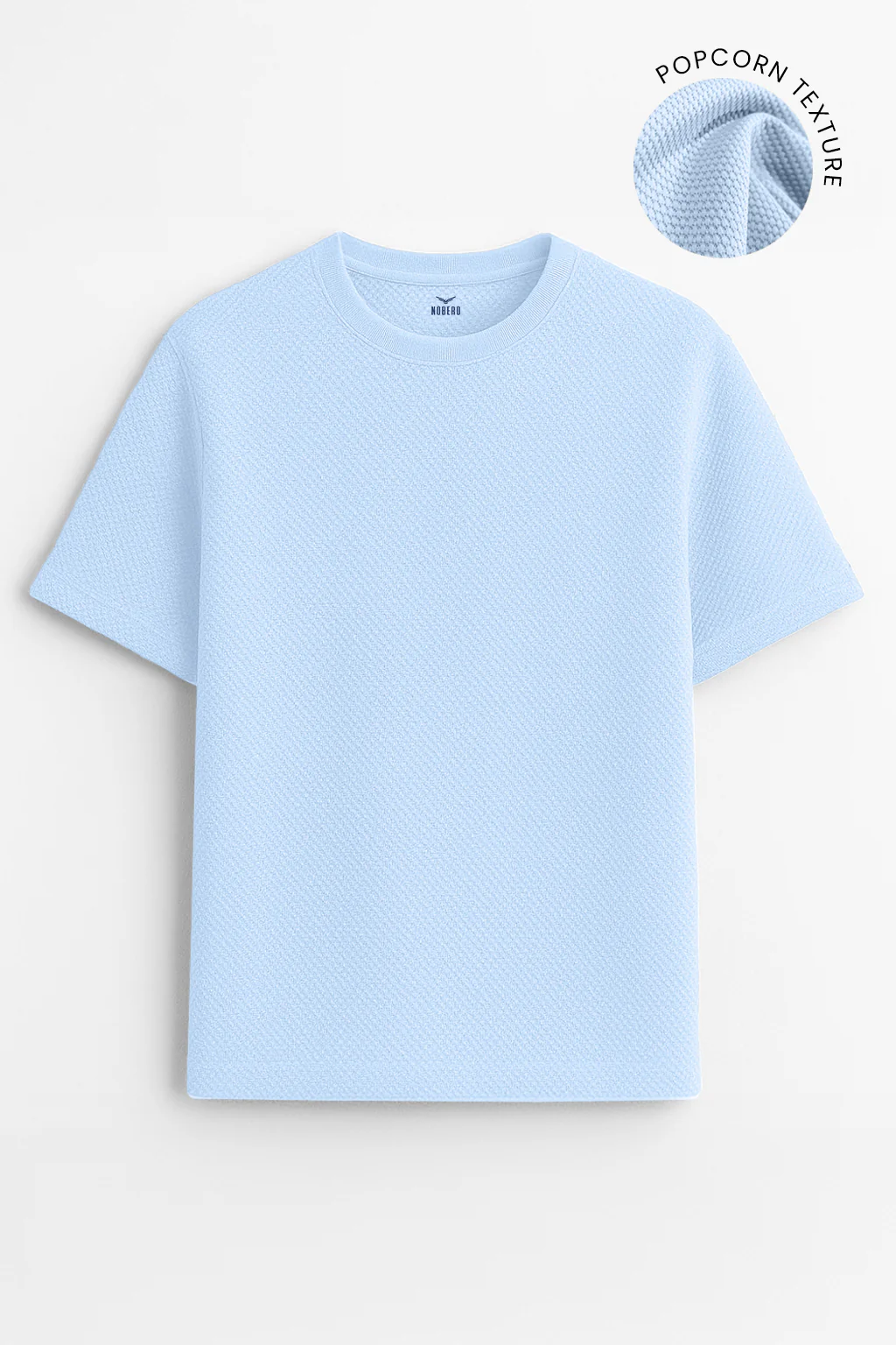 Popcorn Textured T-shirt - Image 19