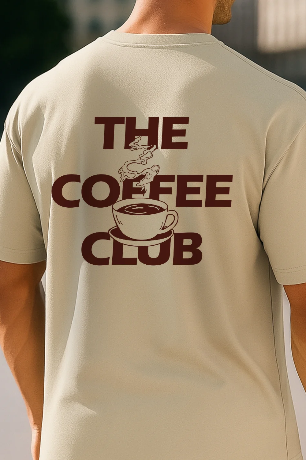 The coffee club Oversized T-Shirt - Image 3