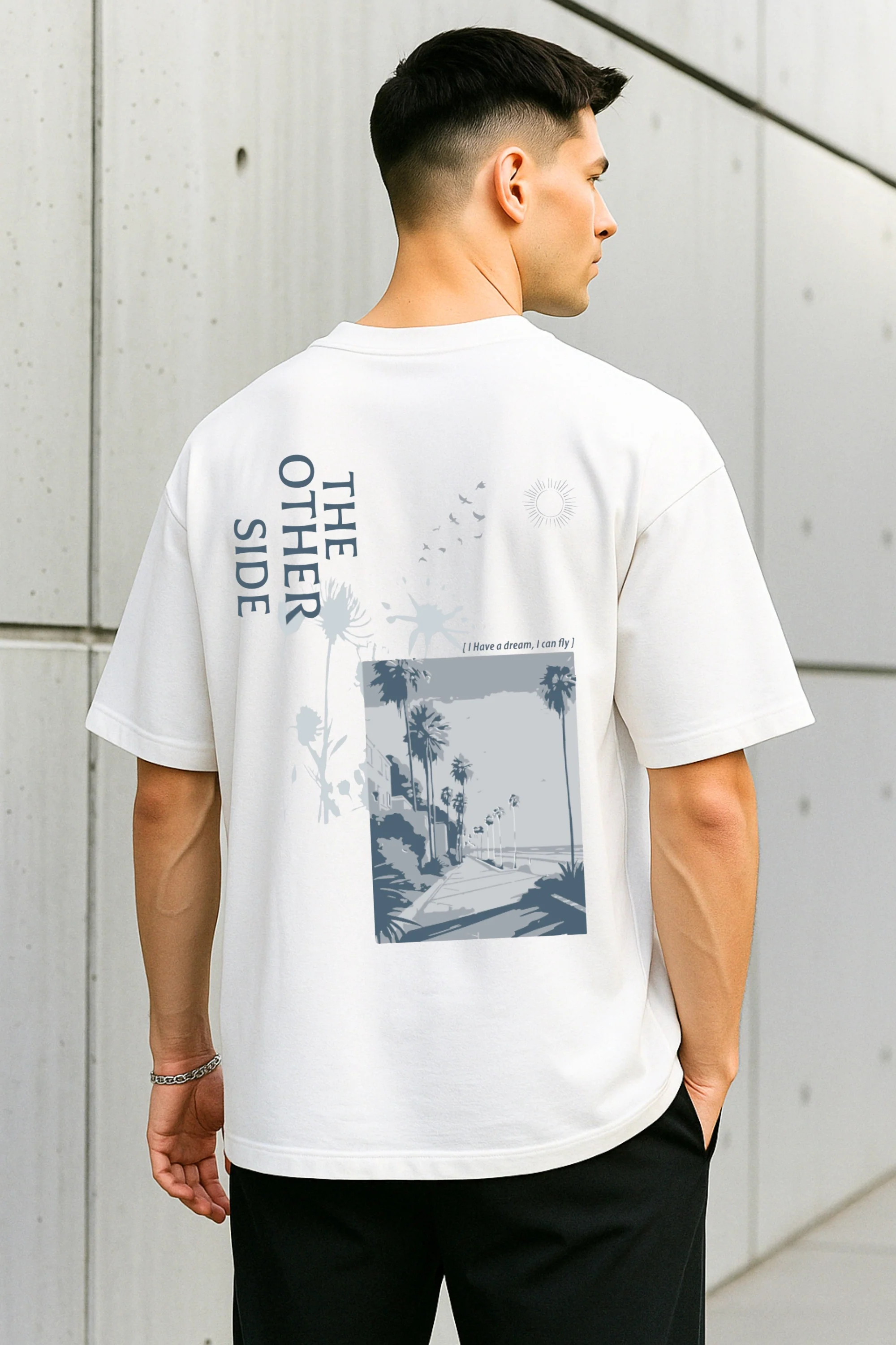 The Other Side Oversized T-Shirt - Image 5