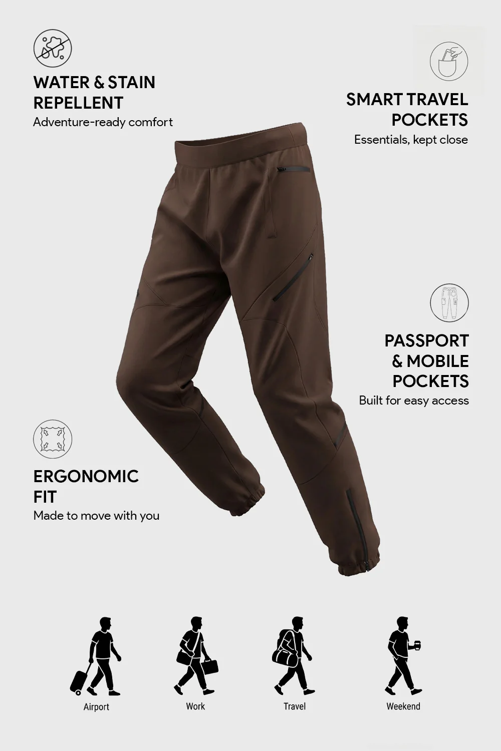 Wanderer - Travel Pants - Image 115