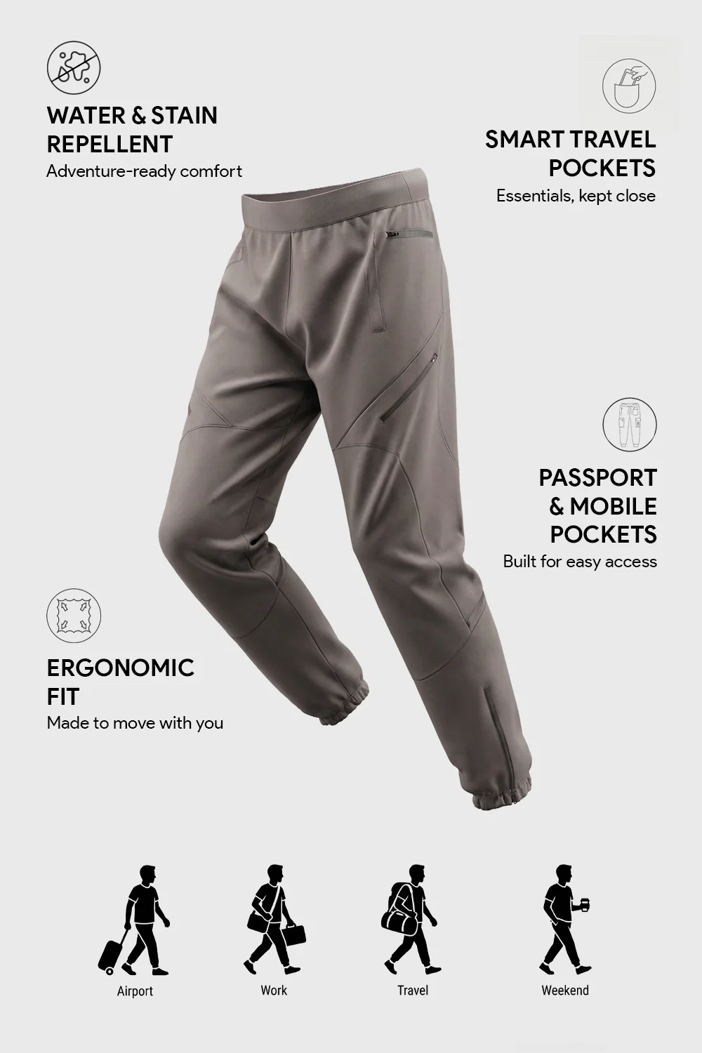 Wanderer - Travel Pants - Image 89