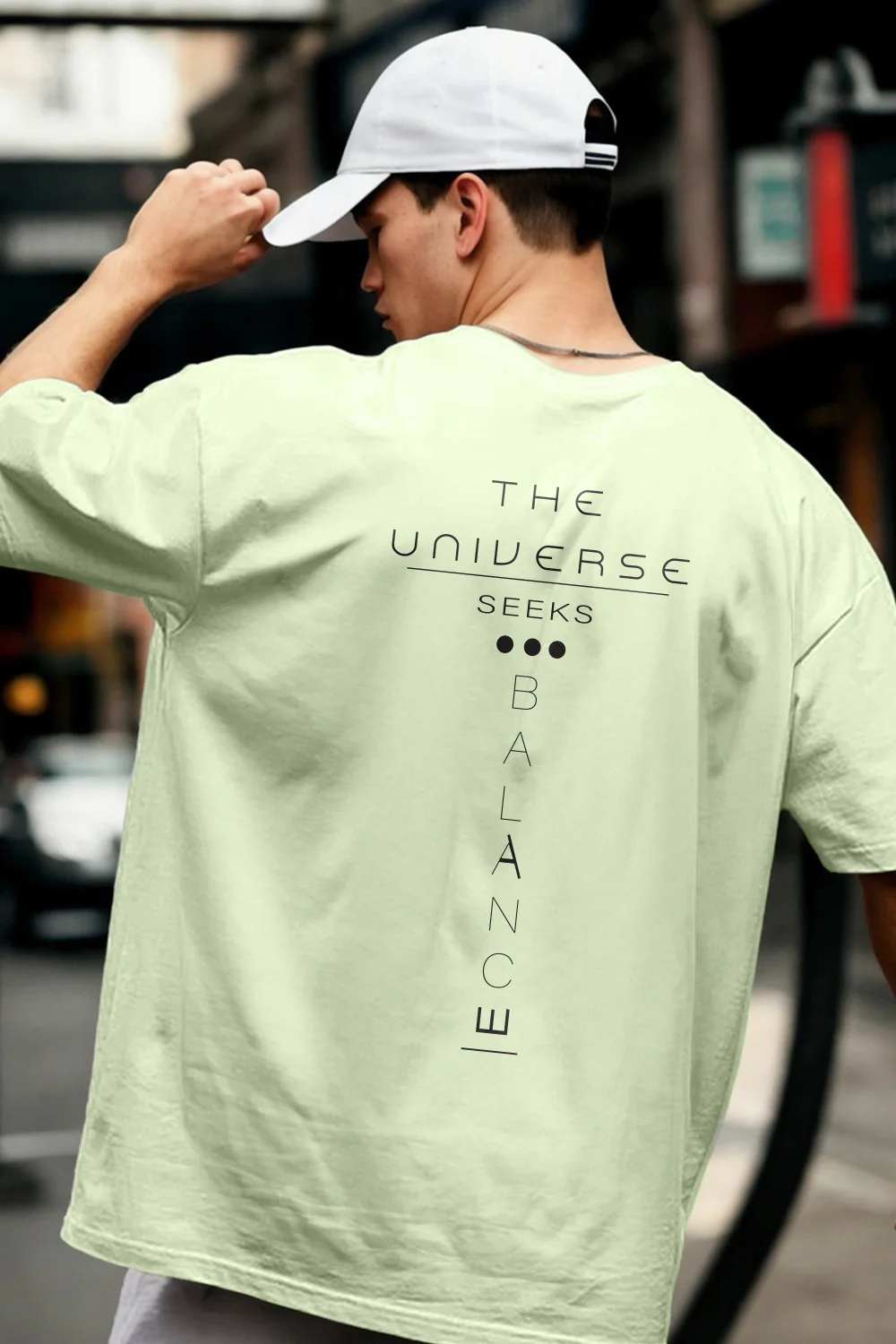 Universe Balance Oversized T-Shirt - Image 2