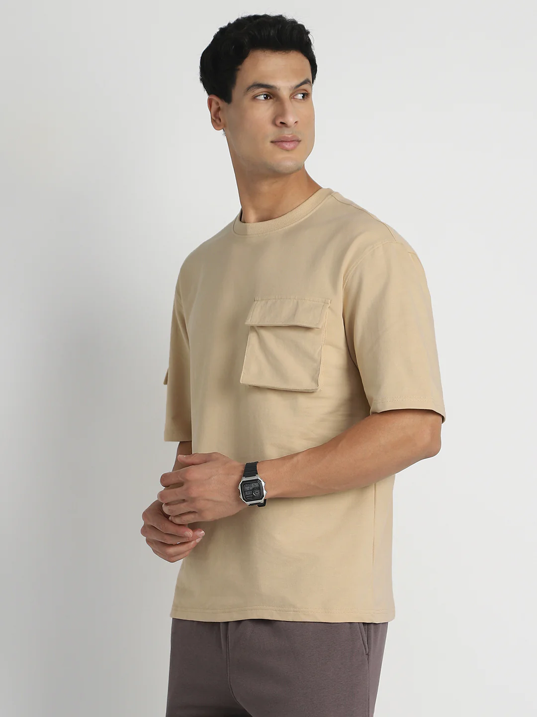 Utility Pocket Oversized Tee - Image 25