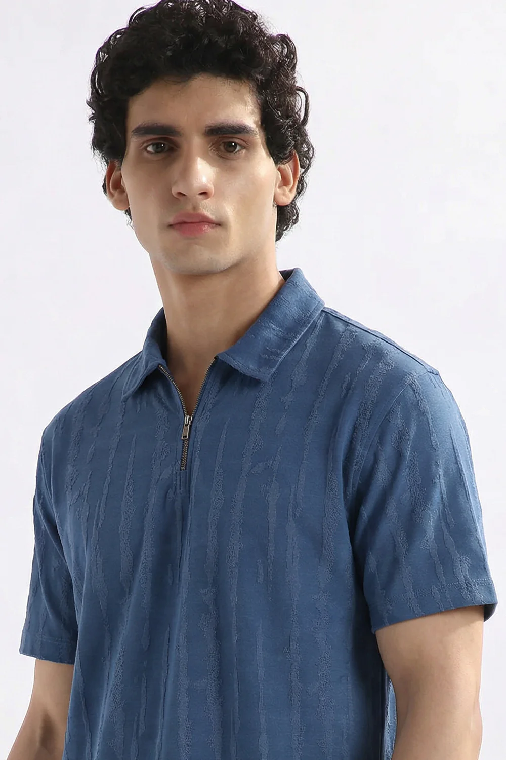 Vista Zip Textured Polo - Image 38