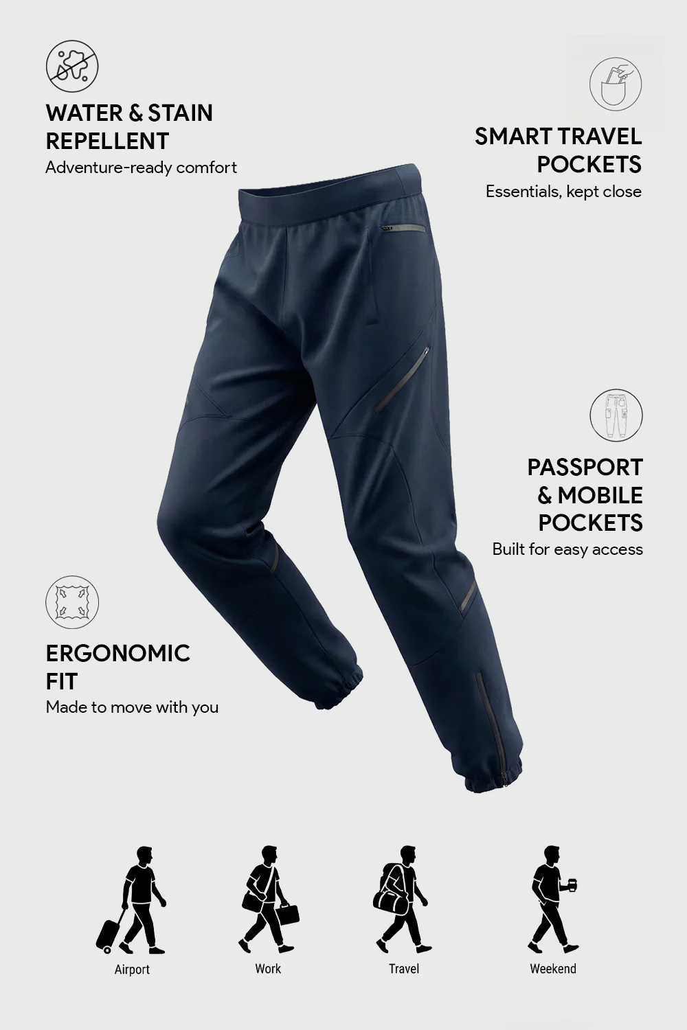 Wanderer - Travel Pants - Image 60