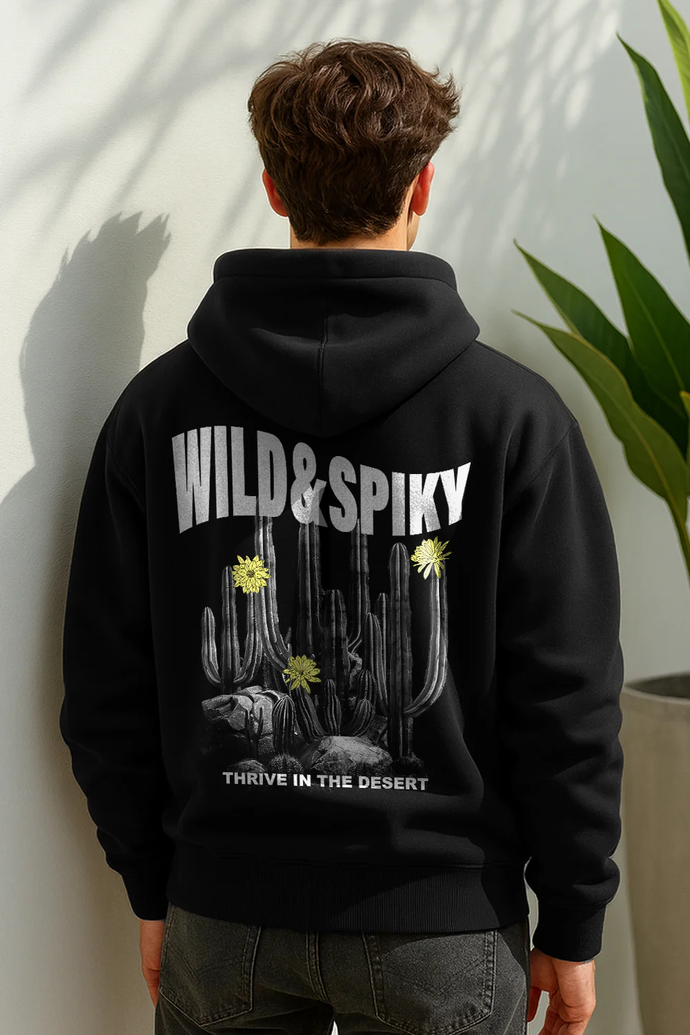 Wild & Spiky Oversized Hoodie - Image 2