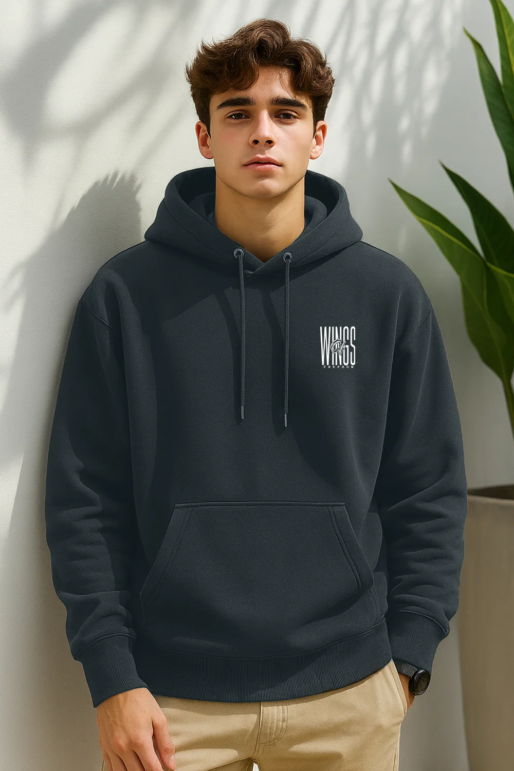 Wings of freedom Oversized Hoodie - Image 2