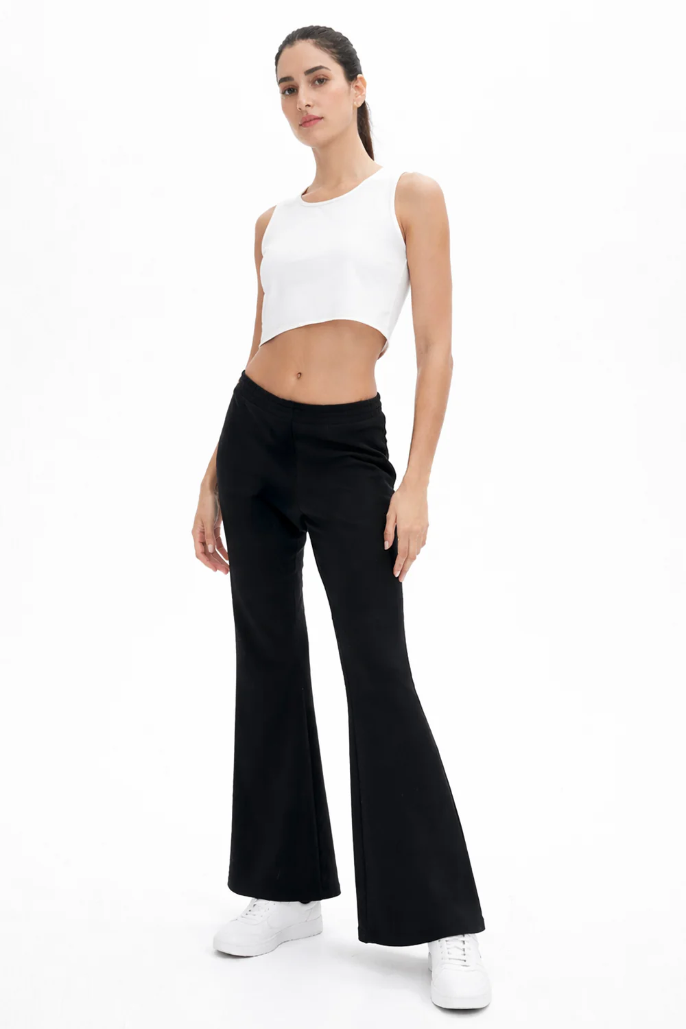 Flared Terry Pants - Image 3