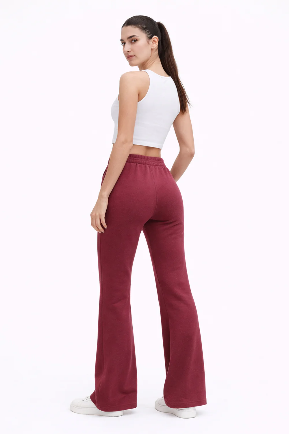 Flared Terry Pants - Image 12