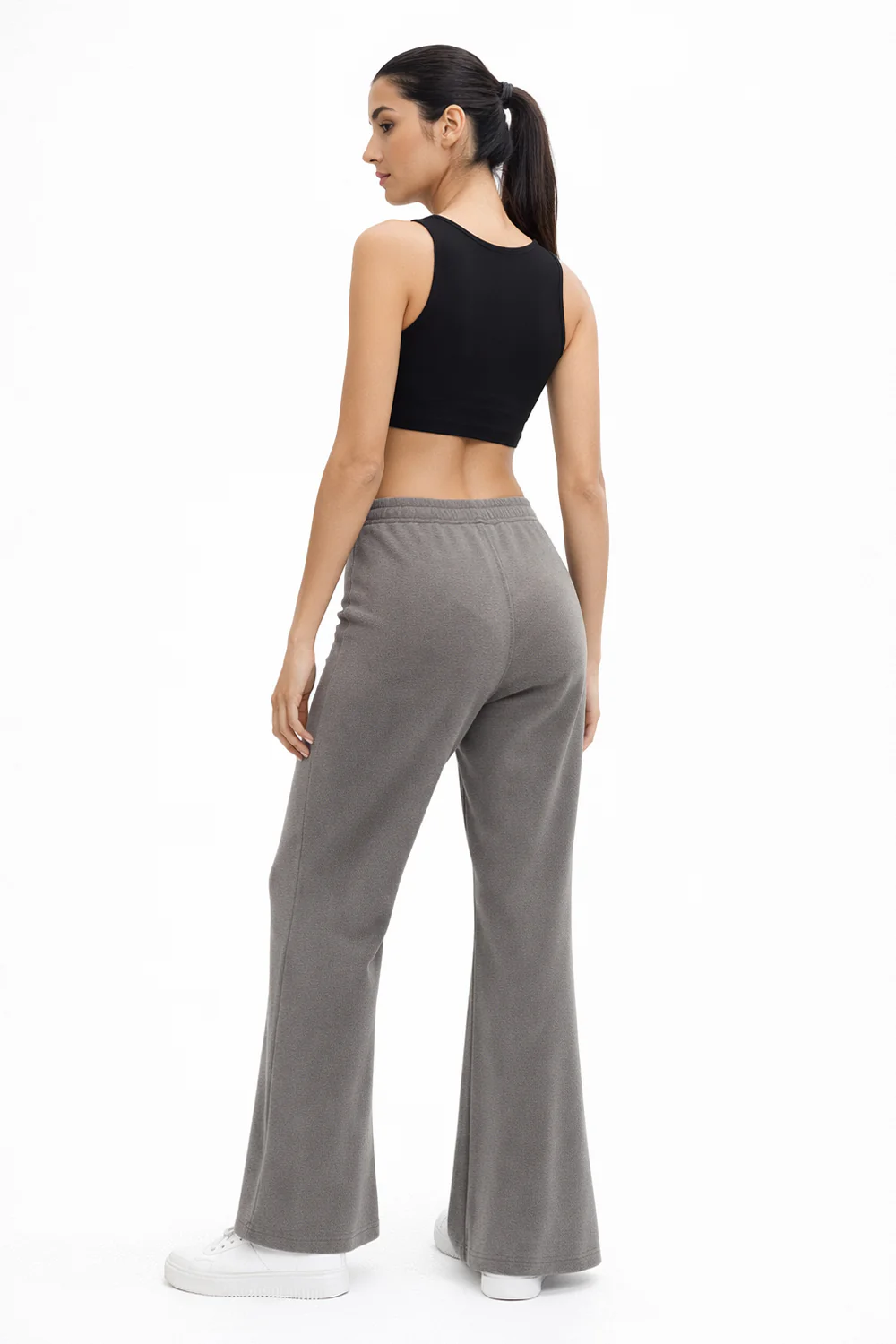 Flared Terry Pants - Image 8