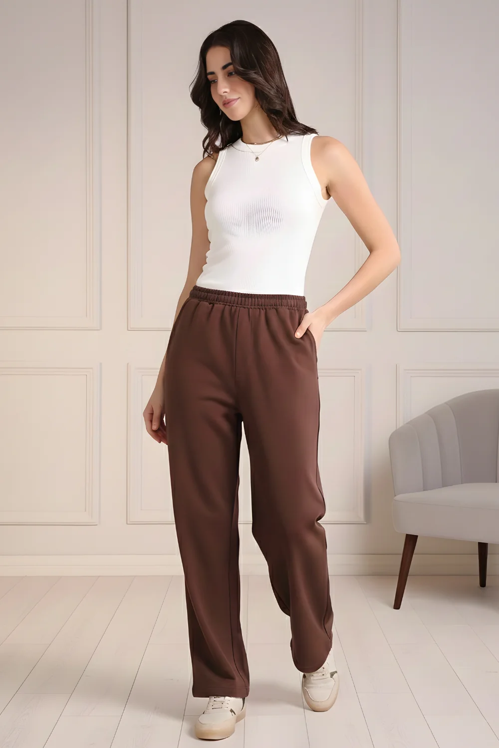 Straight Leg Women's Joggers - Image 20