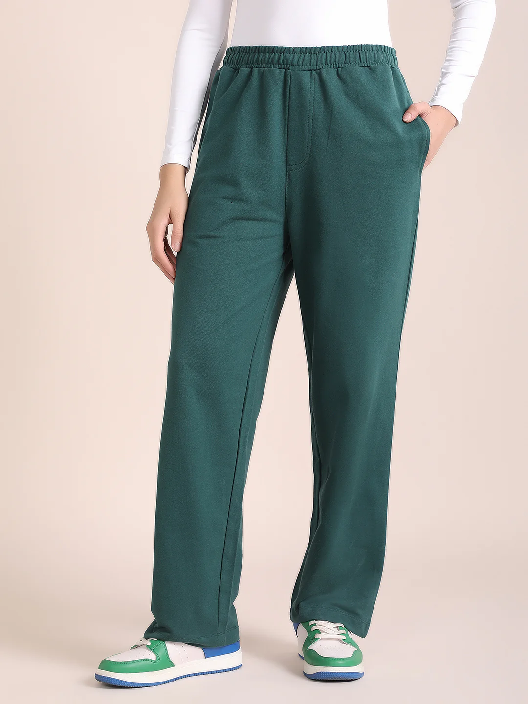Straight Leg Women's Joggers - Image 42