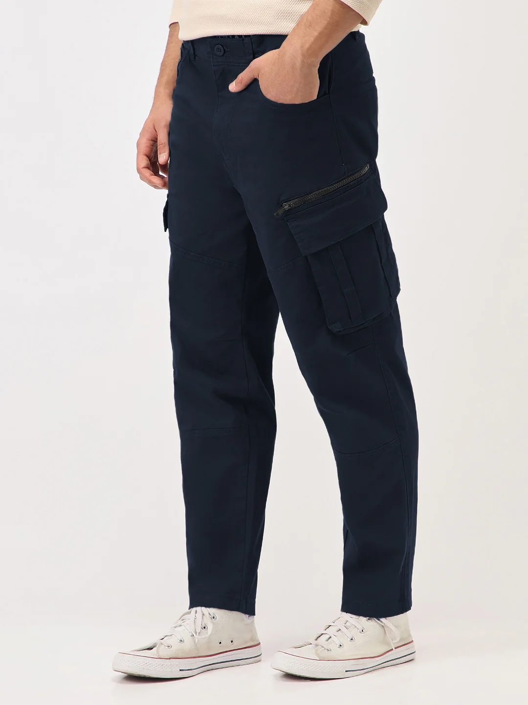Zipper Utility Cargo Pants - Image 10