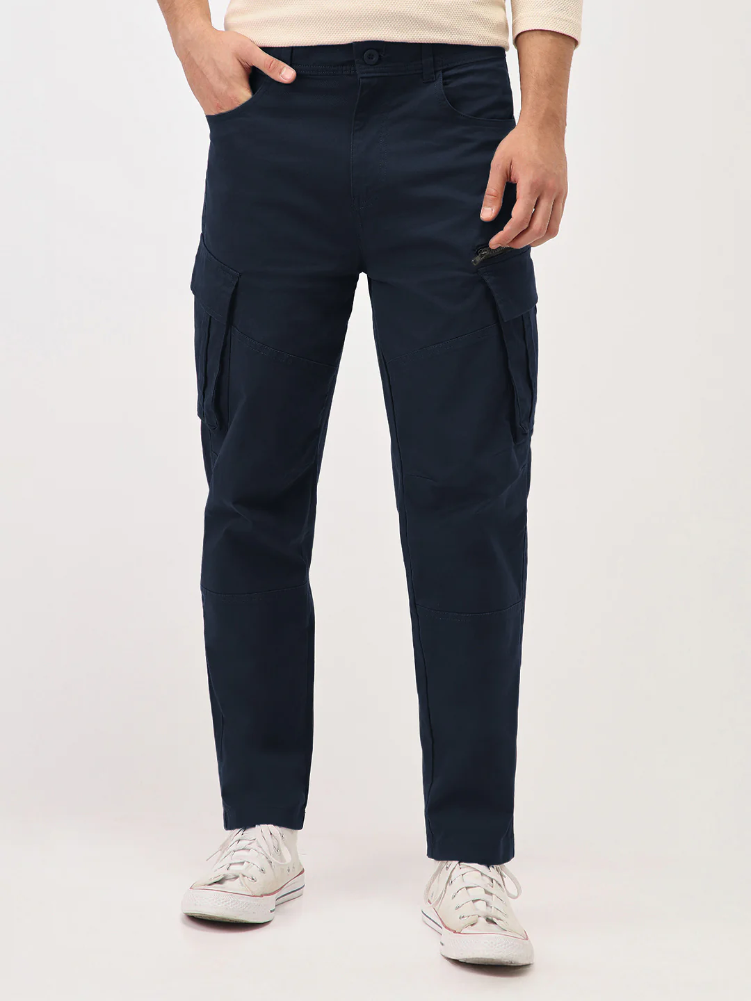 Zipper Utility Cargo Pants - Image 11