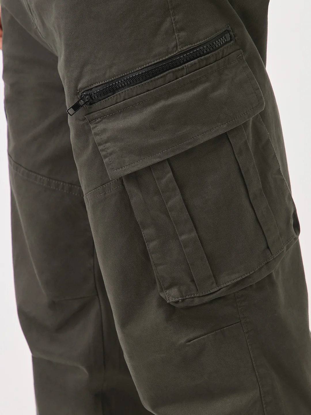 Zipper Utility Cargo Pants - Image 6